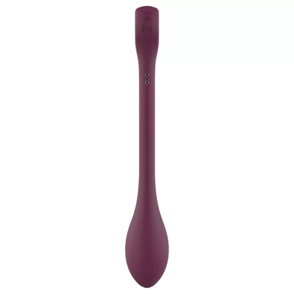 Glam - genopladelig, vandtæt og fleksibel G-punkt vibrator (lilla)