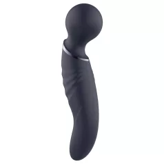 Glam - dobbeltsidet wand‑vibrator (mørkegrå)