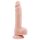 Mr. Dixx 7.6 - sugekops-dildo med pung, natur (19,5cm)