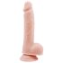Mr. Dixx 7.6 - sugekops-dildo med pung, natur (19,5cm)