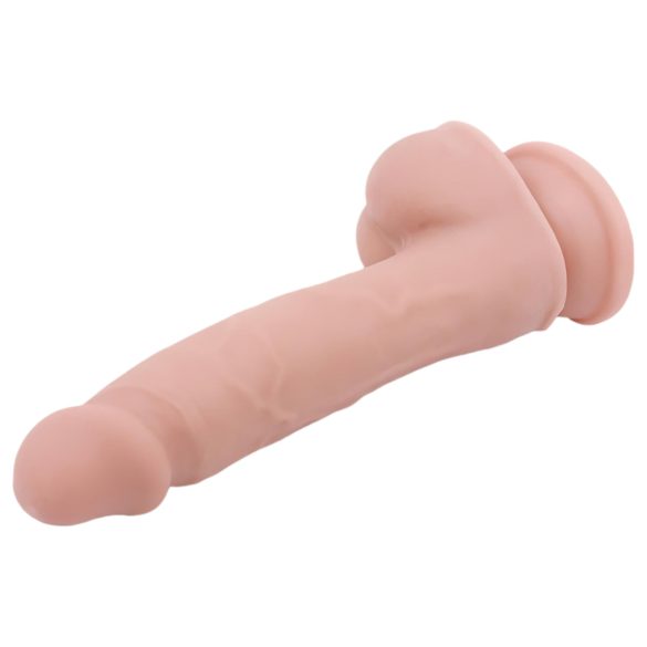 Mr. Dixx 7.6 - sugekops-dildo med pung, natur (19,5cm)