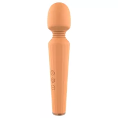 Glam - wand vibrator - genopladelig - orange
