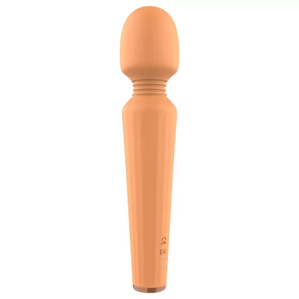 Glam - wand vibrator - genopladelig - orange
