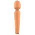 Glam - genopladelig massagevibrator (orange)