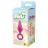 Flirts Pull Plug - lille analplugg (pink)