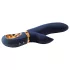 Dream Toys Atropos - vibrator med varme - genopladelig - blå