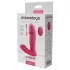 Dreamtoys - fjernbetjent bærbar stødevibrator - pink