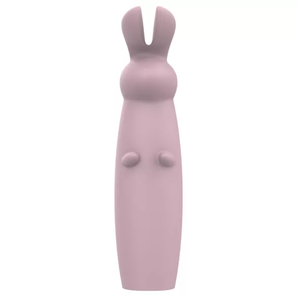 Nude Hazel - klitorisvibrator med kaninører - genopladelig - lilla