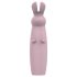Nude Hazel - genopladelig klitorisvibrator med kanin (lilla)
