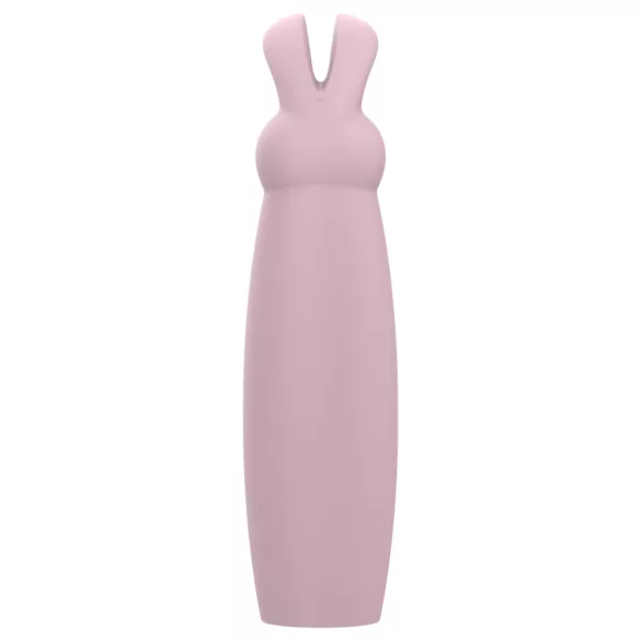 Nude Hazel - klitorisvibrator med kaninører - genopladelig - lilla