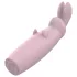 Nude Hazel - klitorisvibrator med kaninører - genopladelig - lilla