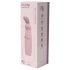 Nude Hazel - genopladelig klitorisvibrator med kanin (lilla)