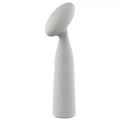 Nude Luna - mini wand vibrator - genopladelig - grå