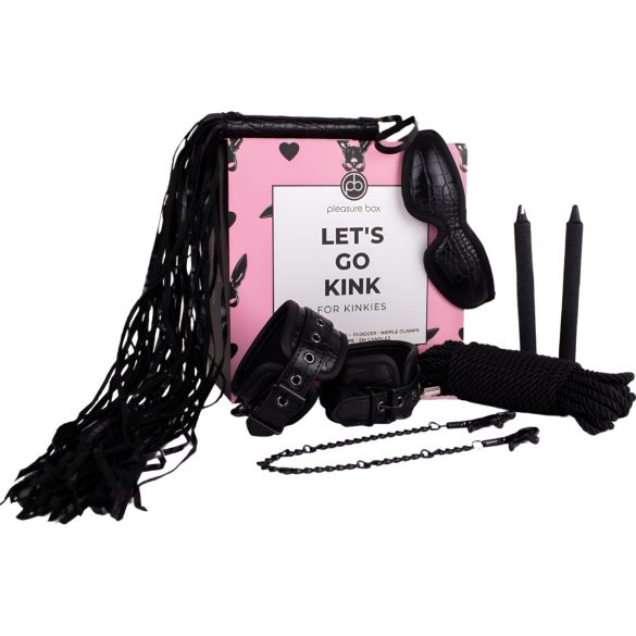 Pleasure Box Let's Go Kink - 6-delt BDSM sæt