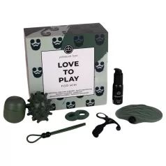 Pleasure Box Love to Play - masturbatorsæt - 6 dele