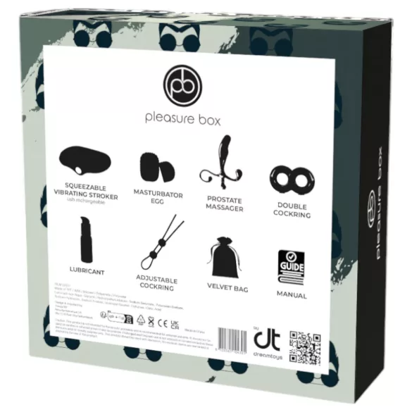 Pleasure Box Love to Play - masturbatorsæt - 6 dele