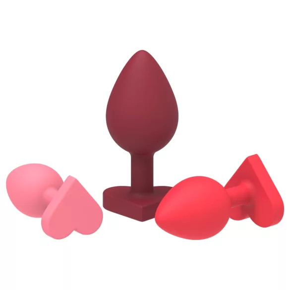Dreamtoys Amour - analtrænings-gavesæt (rød)