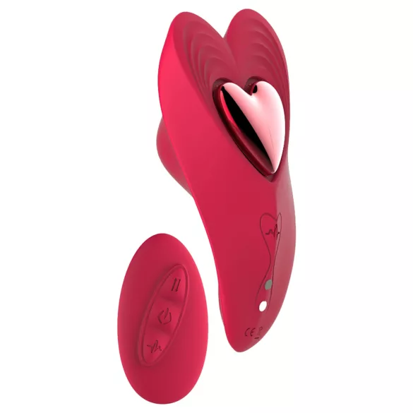 Dreamtoys Amour - bærbart trussevibratorsæt (rød)