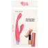 Dreamtoys - G-punkts vibrator med klitorisarm - rød