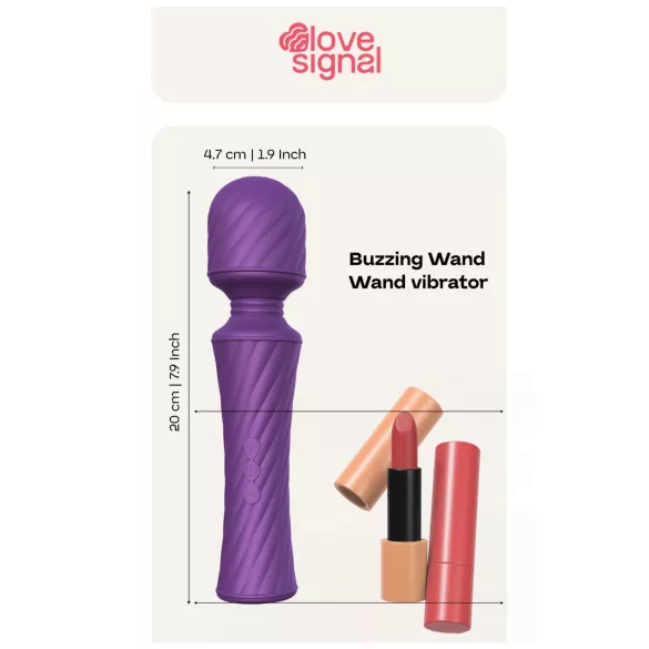 Dreamtoys - vibrator massager - lilla