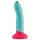 Dreamtoys Love Signal - tofarvet silikonedildo lille (blå)