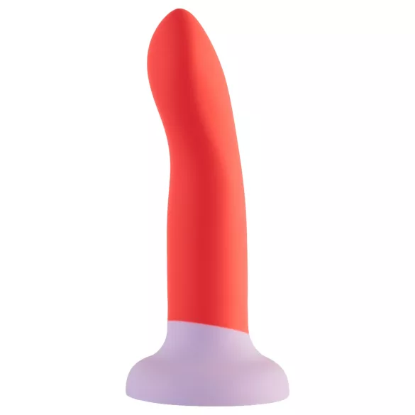Dreamtoys Love Signal - todelt silikonedildo medium (rød)