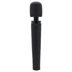 Pixey Deluxe Black Velvet - wandvibrator M (sort)
