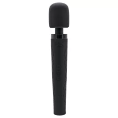 Pixey Deluxe Black Velvet - wandvibrator L (sort)