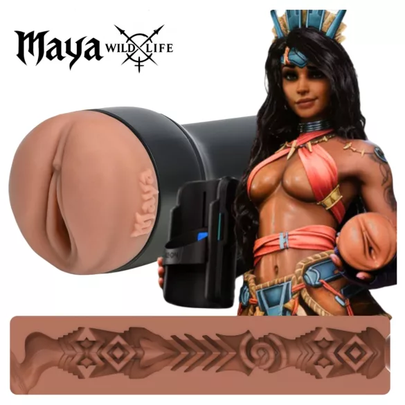Kiiroo FeelMaya - realistisk vagina-masturbator (hudfarvet)