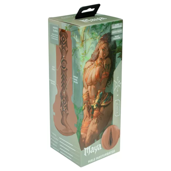 Kiiroo FeelMaya - realistisk vagina-masturbator (hudfarvet)