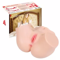 Kokos Adel Onahole - naturtro torso-masturbator (natur)