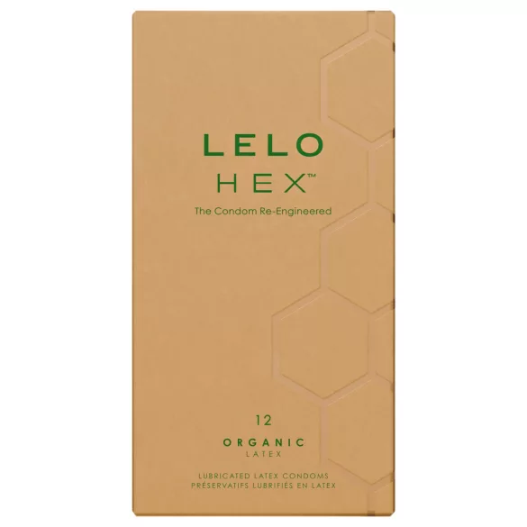 LELO Hex Organic - kondomer - økologisk latex - 12 stk