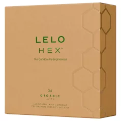 LELO Hex Organic - kondom - økologisk latex - 36 stk