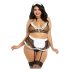 Dreamgirls Stuepige Mesh Kostume Plus Size (XL-XXL)