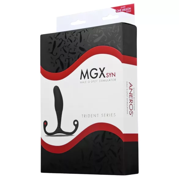 Aneros MGX Syn Trident - prostata-dildo (sort)