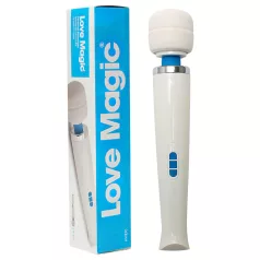Love Magic Wand - trådløs massagevibrator - hvid