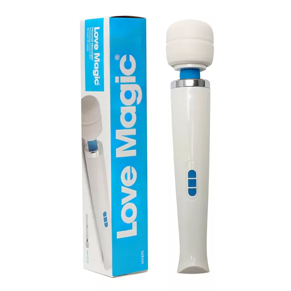 Love Magic Wand - trådløs massagevibrator - hvid