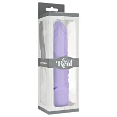   Classic Get Real - realistisk vibrator med vibration - silikone lilla