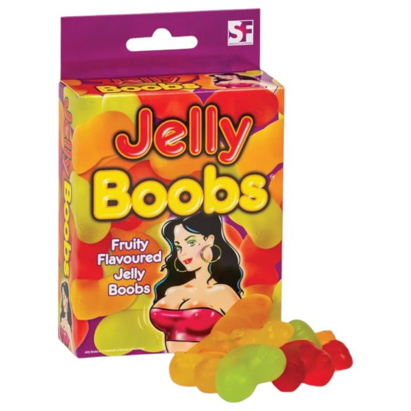 Jelly Boobs - Frugtformet vingummi (120g)