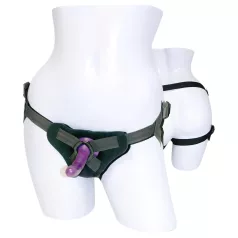 Sportsheets - strap-on dildo - silikone - lilla