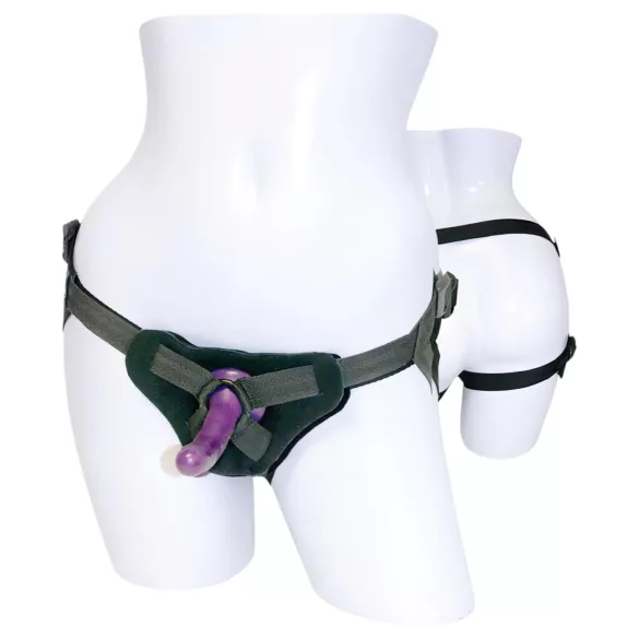 Sportsheets - strap-on dildo - silikone - lilla