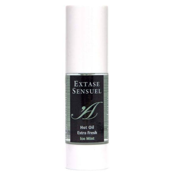 Extase Sensuel - kølende-varmende massageolie - mint (30ml)
