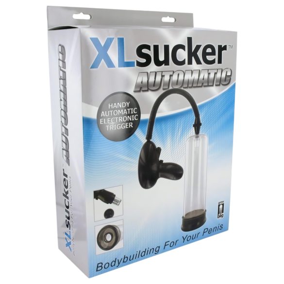 XLSUCKER - Automatisk potens- og penispumpe (gennemsigtig)