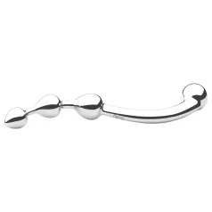 Njoy Fun Wand - anal og G-punkt dildo i metal - sølv