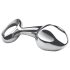 Njoy Pure Plug 2.0 - Metal anal plug (sølv)
