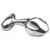 Njoy Pure Plug 2.0 - metal anal plug (sølv)