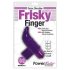 Frisky Finger - vandtæt fingervibrator (lilla)