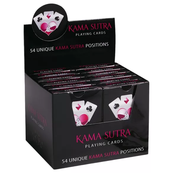 Kama Sutra-spil - 54 sexstillinger fransk kortspil (54 stk.)