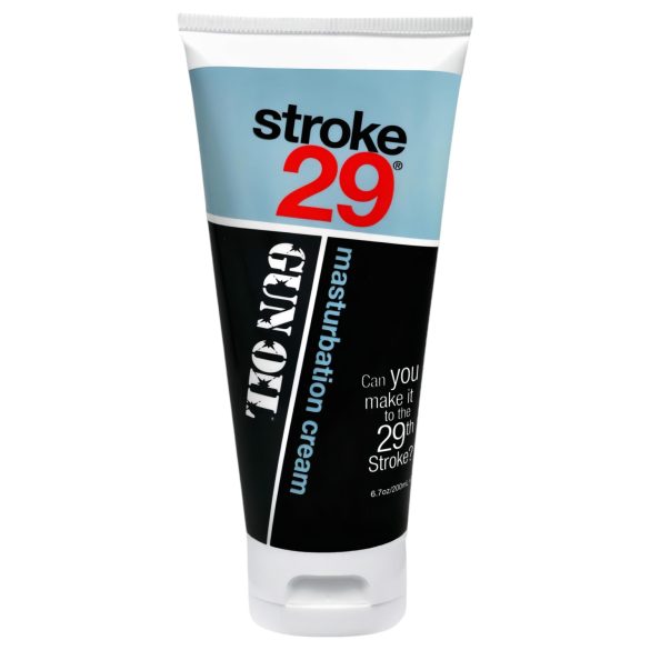 Gun Oil Stroke 29 - Onani- og massagecreme (200ml)