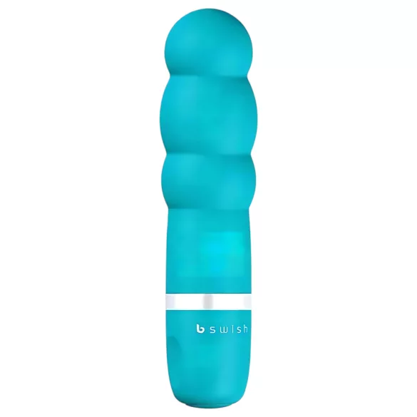 B SWISH Bcute Pearl - vandtæt vibrator med perler - turkis